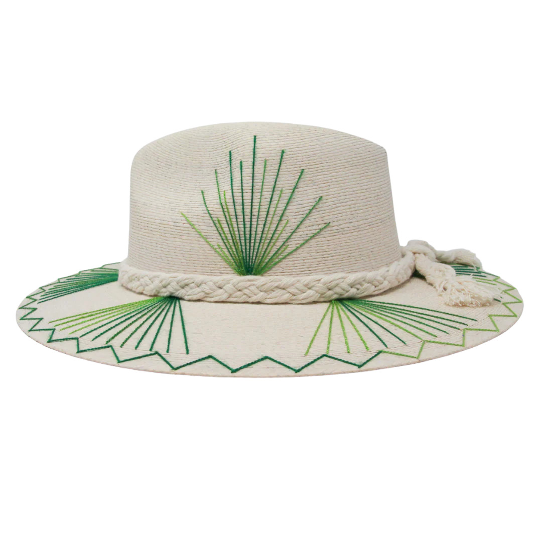 Exclusive Green Agave Cowboy Hat by Corazon Playero - Preorder | Support HerStory