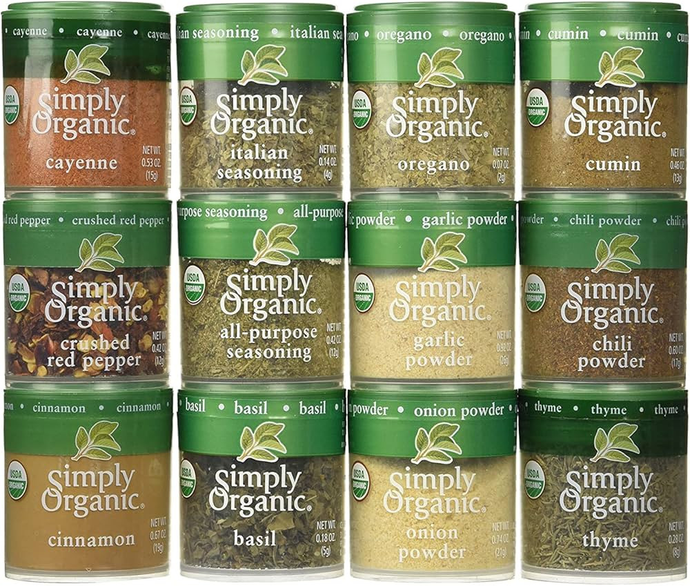 Simply Organic Starter Spice Gift Set | Amazon (US)