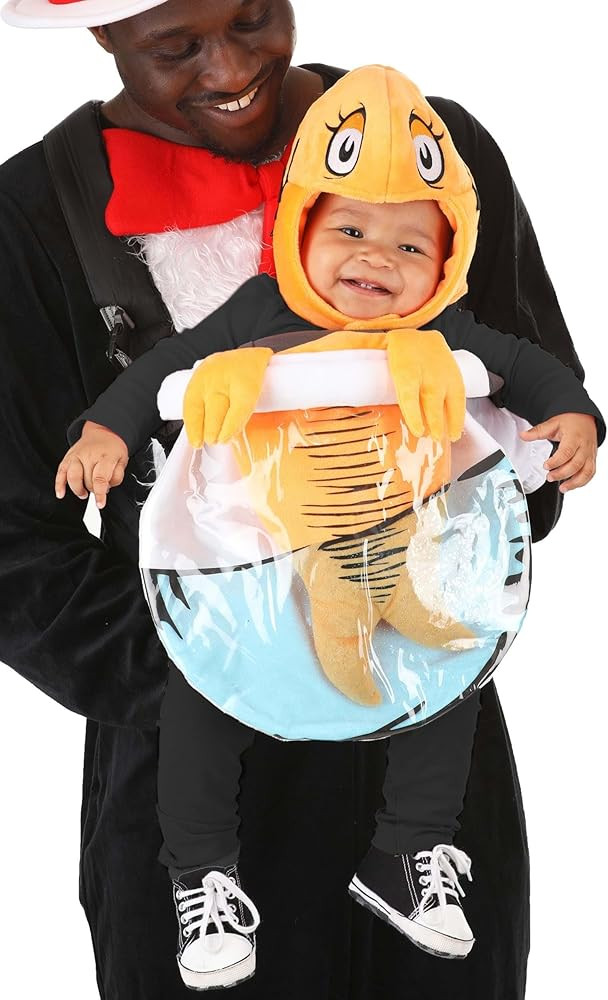 Delightful Dr. Seuss Fish Bowl Baby Carrier | Storybook Costumes for Infants | Whimsical Toddler ... | Amazon (US)