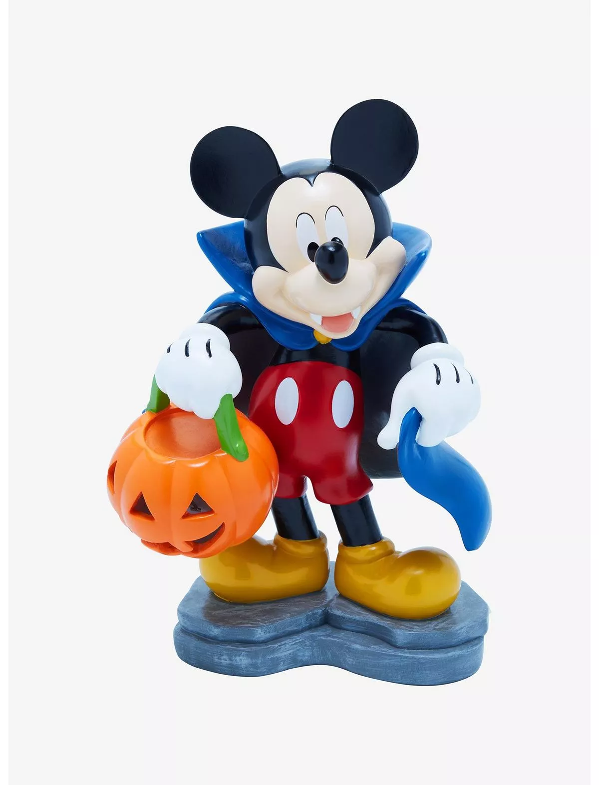 Disney Lilo & Stitch Pumpkin Stitch Light-Up Garden Statue