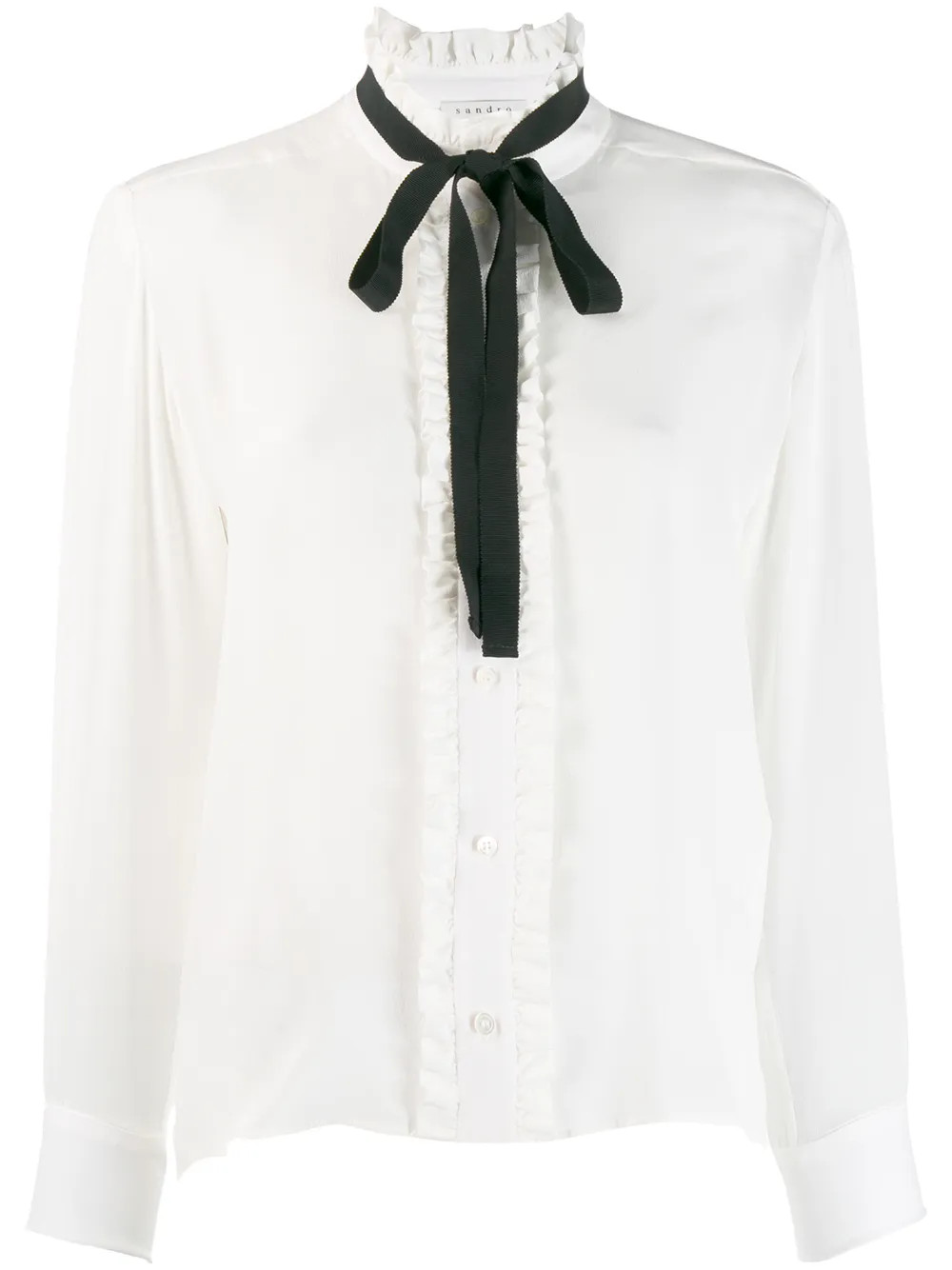 SANDRO Blusa a Maniche Lunghe - Farfetch | Farfetch Global