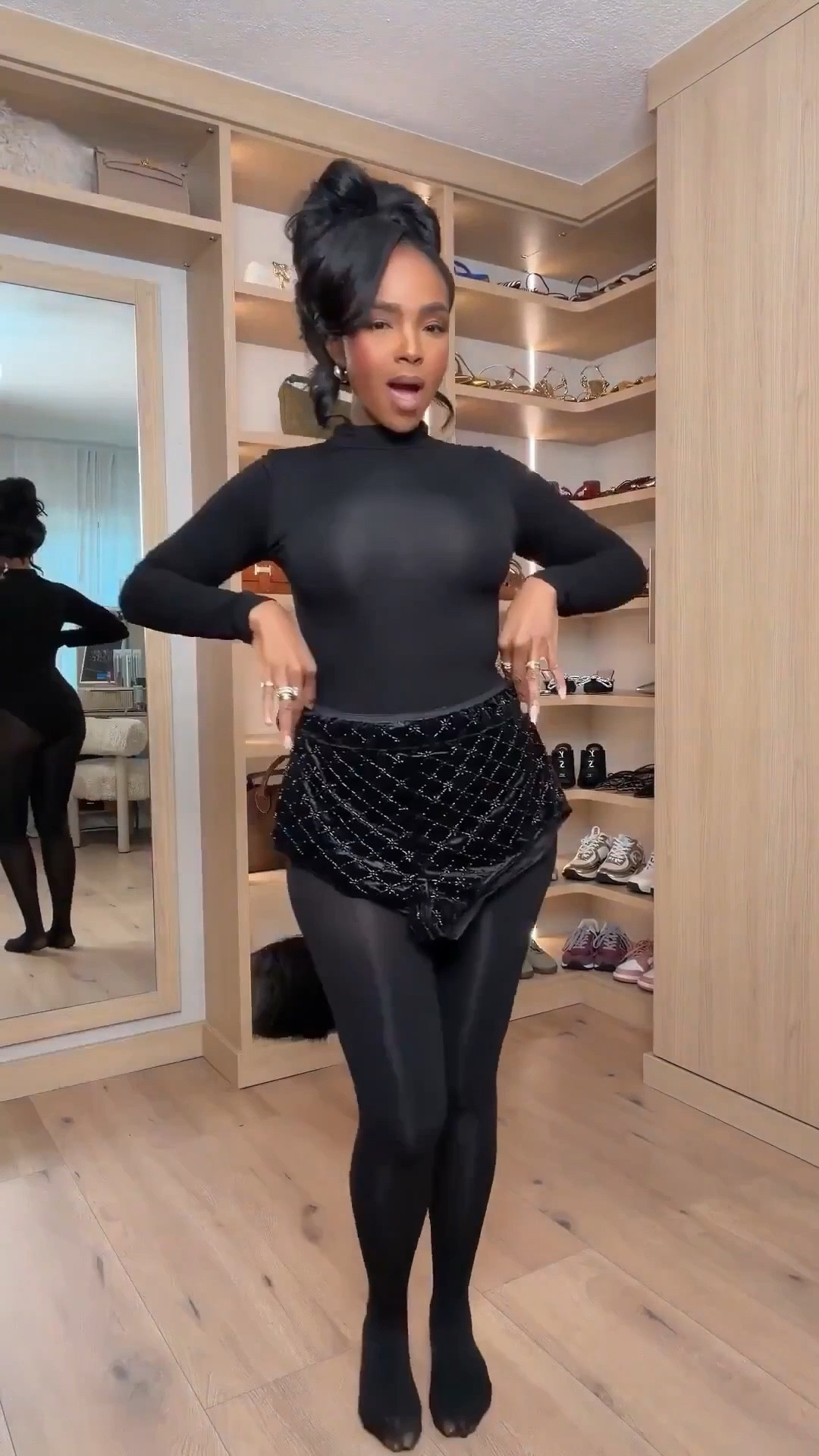 ✨ Curve-Hugging & Effortlessly Chic

This striped mini dress is the perfect balance of flattering and easy. The deep V neckline and soft stretch fabric hug in all the right places, creating that casual-but-polished look that feels confident without trying too hard. It’s an easy throw-on piece you’ll keep reaching for, which makes the cost per wear a no-brainer.

Perfect for:
• Daytime plans
• Quick errands in style
• Laid-back date nights

📏 Sizing:
Dress: Small

Measurements:
5’4” · 138 lbs · 34D · 27” waist · 40” hips

Save this post for later.

Striped mini dress styling, bodycon mini outfit ideas, casual chic dress looks, neutral everyday outfits, effortless fitted dress inspiration.

Follow me on Instagram and YouTube @kirasfashionfinds



#LTKgrwm #LTKootd