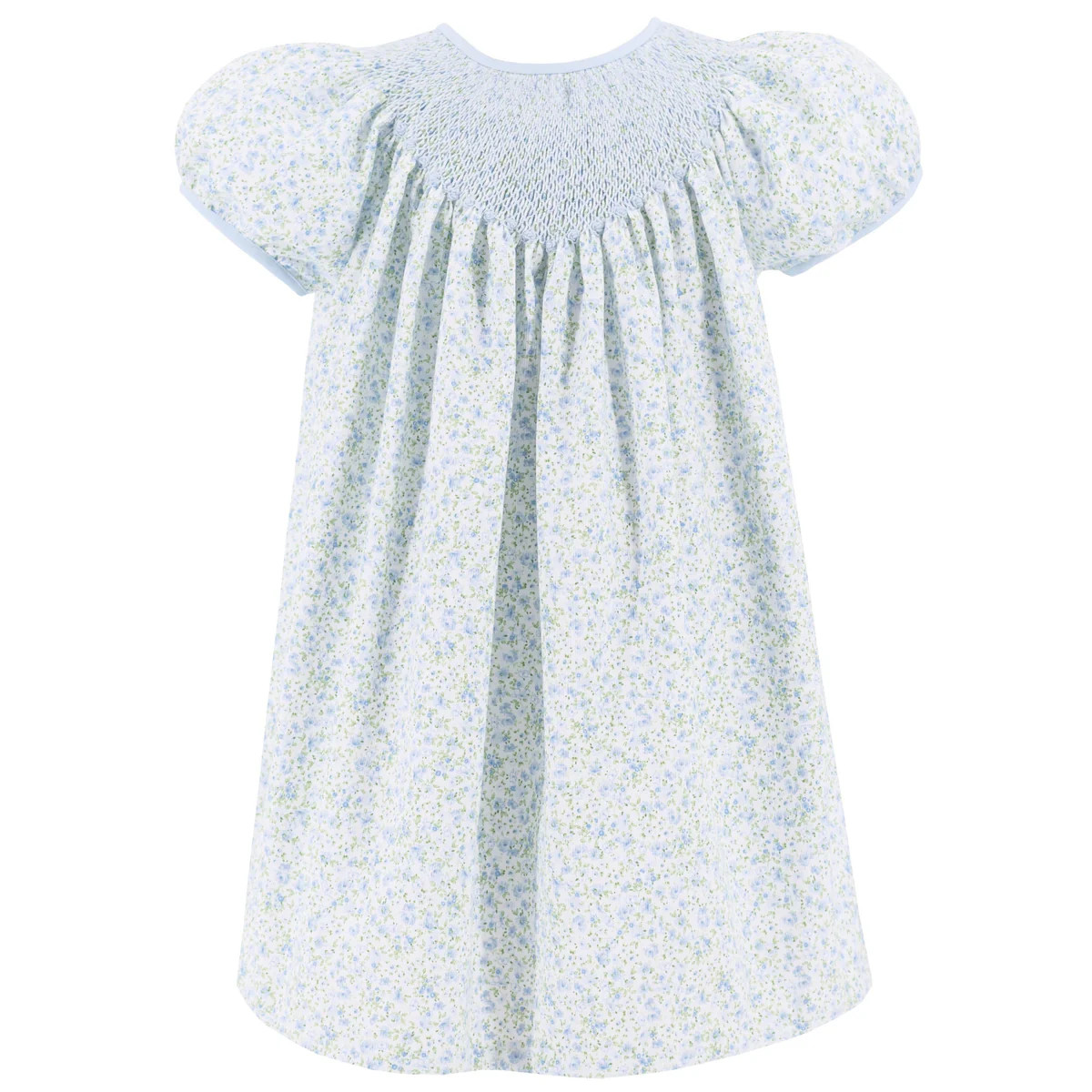 Juliette Girl Dress - Blue | Dondolo