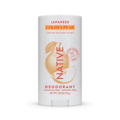 Native Passport Limited Edition Global Flavors Aluminum-Free and Residue-Free Deodorant - Japanese Golden Pear - 2.65oz | Target