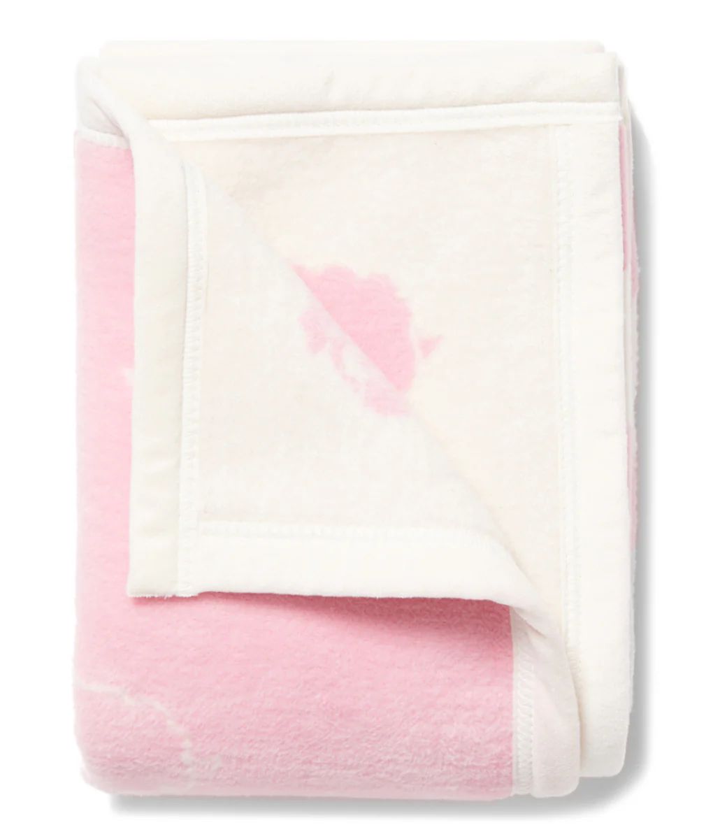 Counting Sheep Pink Mini Blanket | ChappyWrap