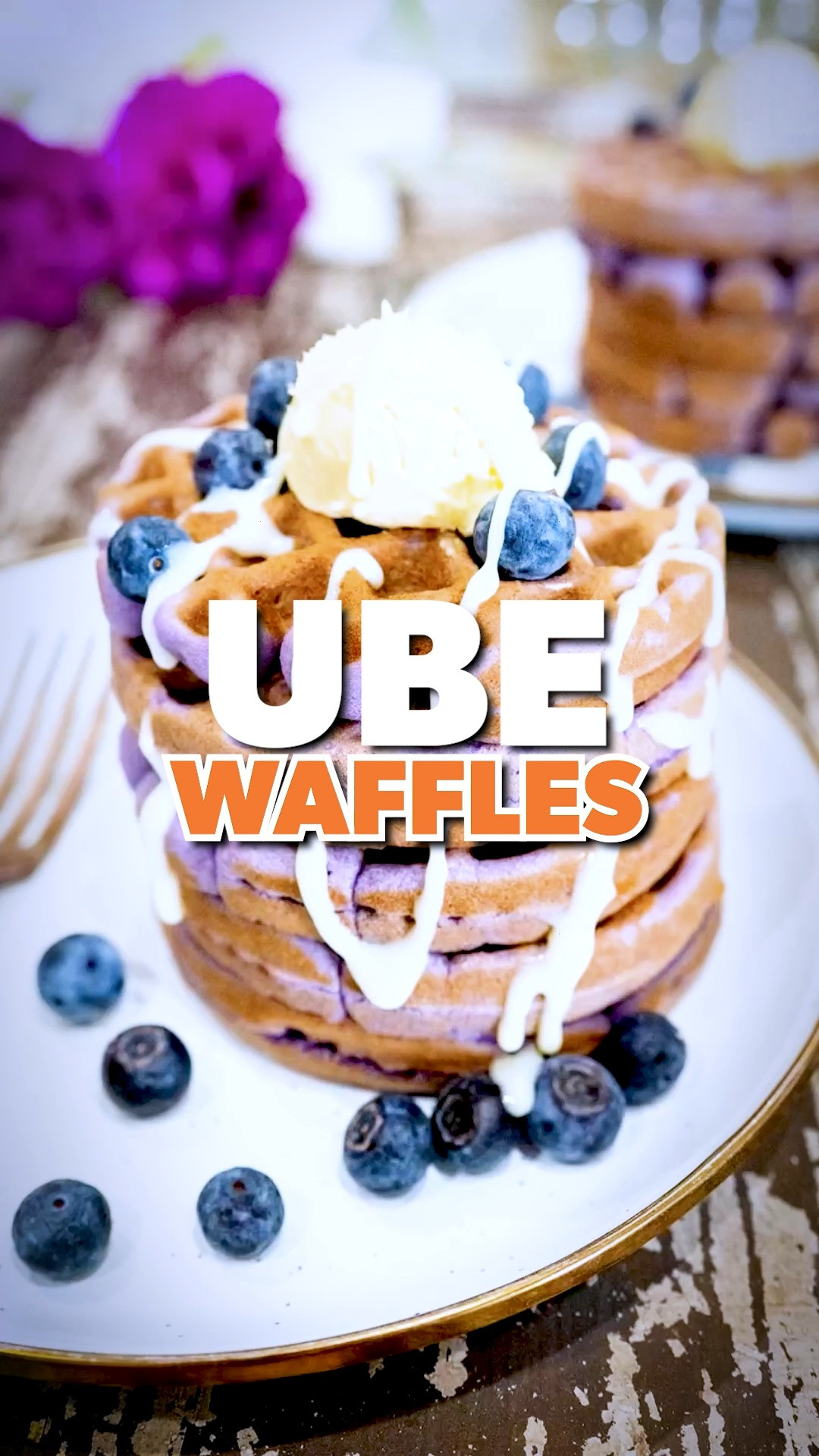 Just in time for Easter, here's how I make purple ube waffles. #LTKRecipe #LTKEaster #LTKHome #LTKBrunch #LTKKitchen 

 
