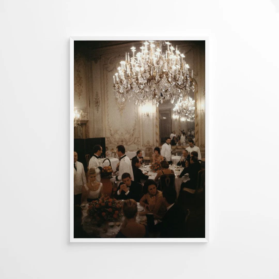 Slim Aarons Roman Restaurant Print Poster, Vintage Print, Photography Prints, High Society Photo ... | Etsy (US)