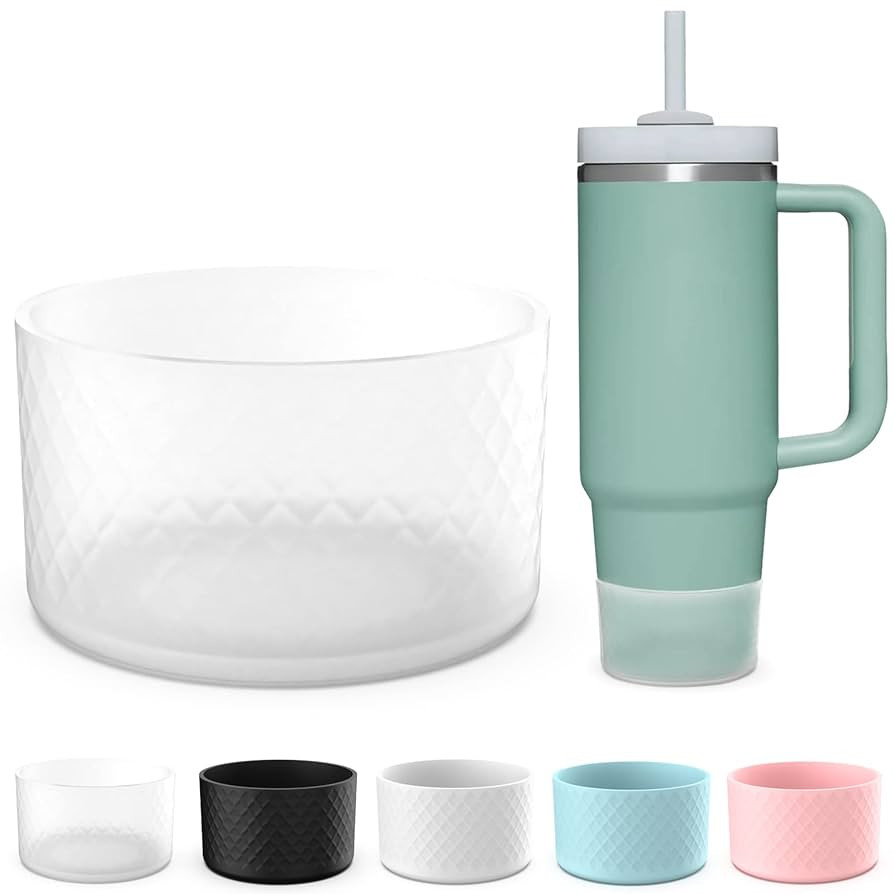 Silicone Boot for Stanley 40oz Quencher Adventure & Stanley IceFlow 30oz 20oz, Protective Anti-Sl... | Amazon (US)