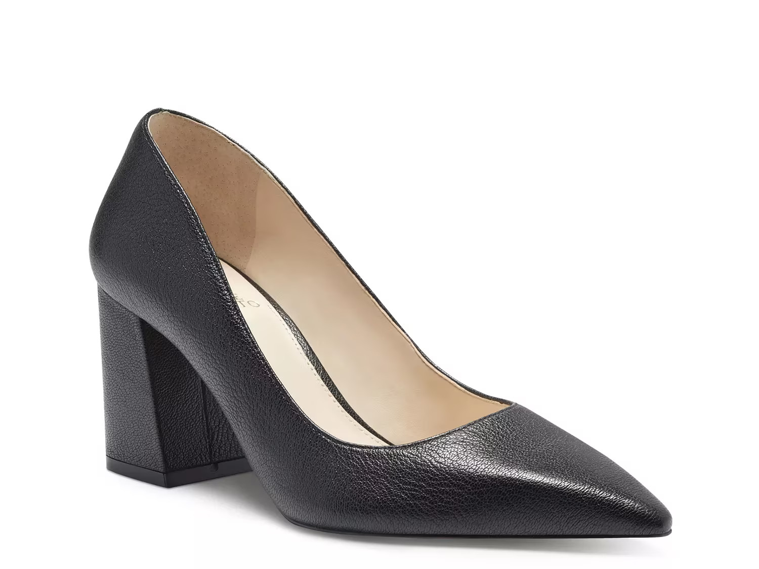 Vince Camuto Frittam Pump - Women's - Black - Block | DSW