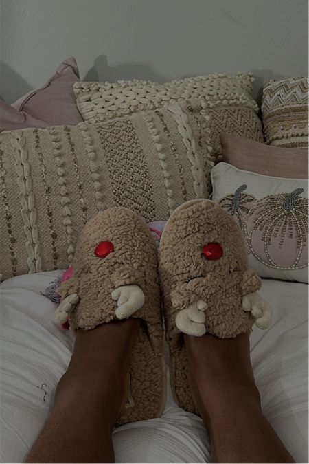 Reindeer Holiday Slippers for Christmas 🎄 

#LTKHoliday #LTKSeasonal #LTKshoecrush