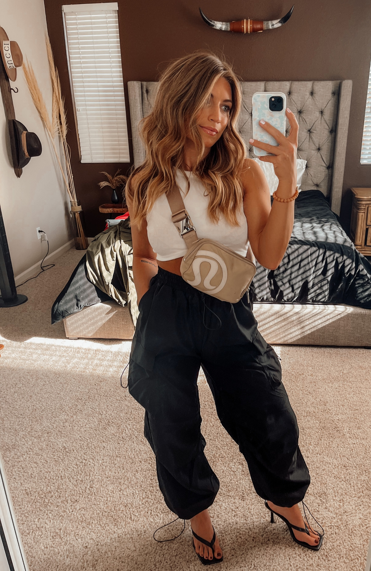 Shein for another win! Size small for pants and top! :)