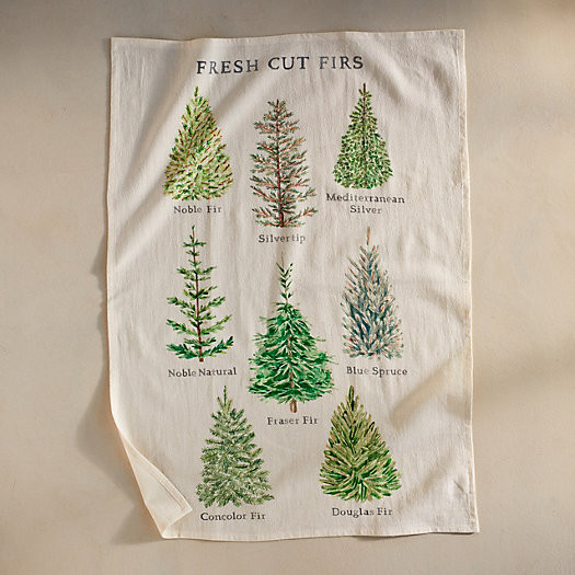 Fresh Cut Firs Dish Towel | Terrain