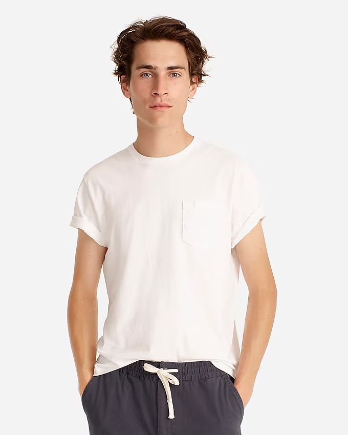 Broken-in short-sleeve pocket T-shirt | J.Crew US