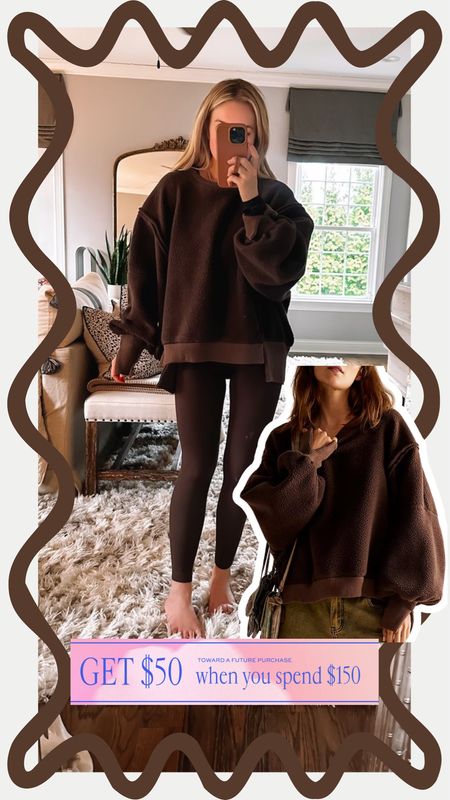 My sweatshirt is on sale ($50 down from $98) and part of the Free People Spring sale! 

Get $50 to use on a future purchase when you spend $150+ 

Free people sale, we the free camden sweatshirt, brown sweatshirt, spring trends, spring fashion, Maddie Duff 

#LTKstyletip #LTKsalealert #LTKSeasonal