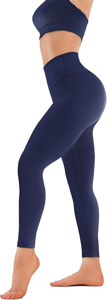 Buttery Soft High Waist Yoga Pants for Women - Tummy Control Workout Leggings Inner Pocket, Squat... | Amazon (US)