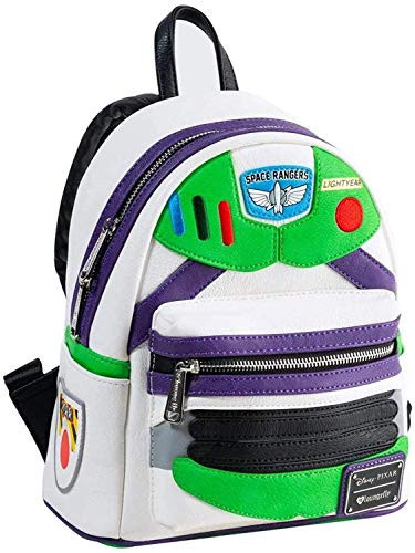 Loungefly Toy Story Buzz Lightyear Faux Leather Womens Double Strap Shoulder Bag Purse | Amazon (US)