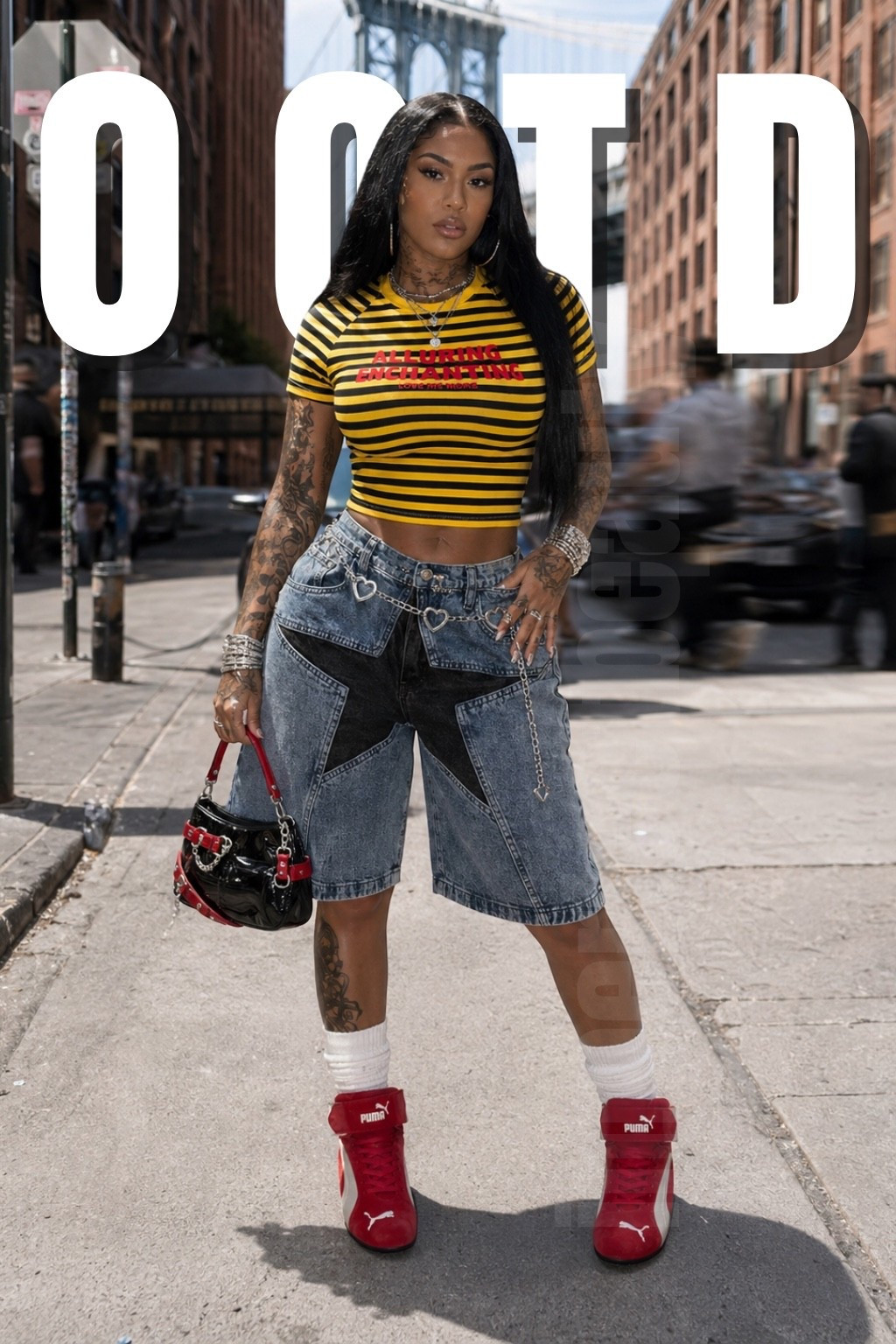 Amazon Street Style Outfit | Striped Crop Top, Star Denim Shorts & Red Sneakers


Amazon fashion finds, Amazon outfit, Amazon street style, spring outfits, summer outfits, striped crop top, yellow striped top, graphic crop top, denim shorts outfit, star denim shorts, bermuda shorts outfit, jorts outfit, red sneakers, high top sneakers, sneaker outfit, white slouch socks, black and red purse, silver chain belt, heart chain belt, silver jewelry, streetwear outfit, black girl outfits, black girl fashion, city girl outfit, Manhattan Bridge outfit, DUMBO outfit, New York street style, casual outfit inspo, weekend outfit, spring street style, summer street style, trendy casual outfit, outfit inspo, affordable fashion finds, LTK fashion, LTK style, 2026 fashion trends


#LTKdayinmylife #LTKgrwm #LTKootd
