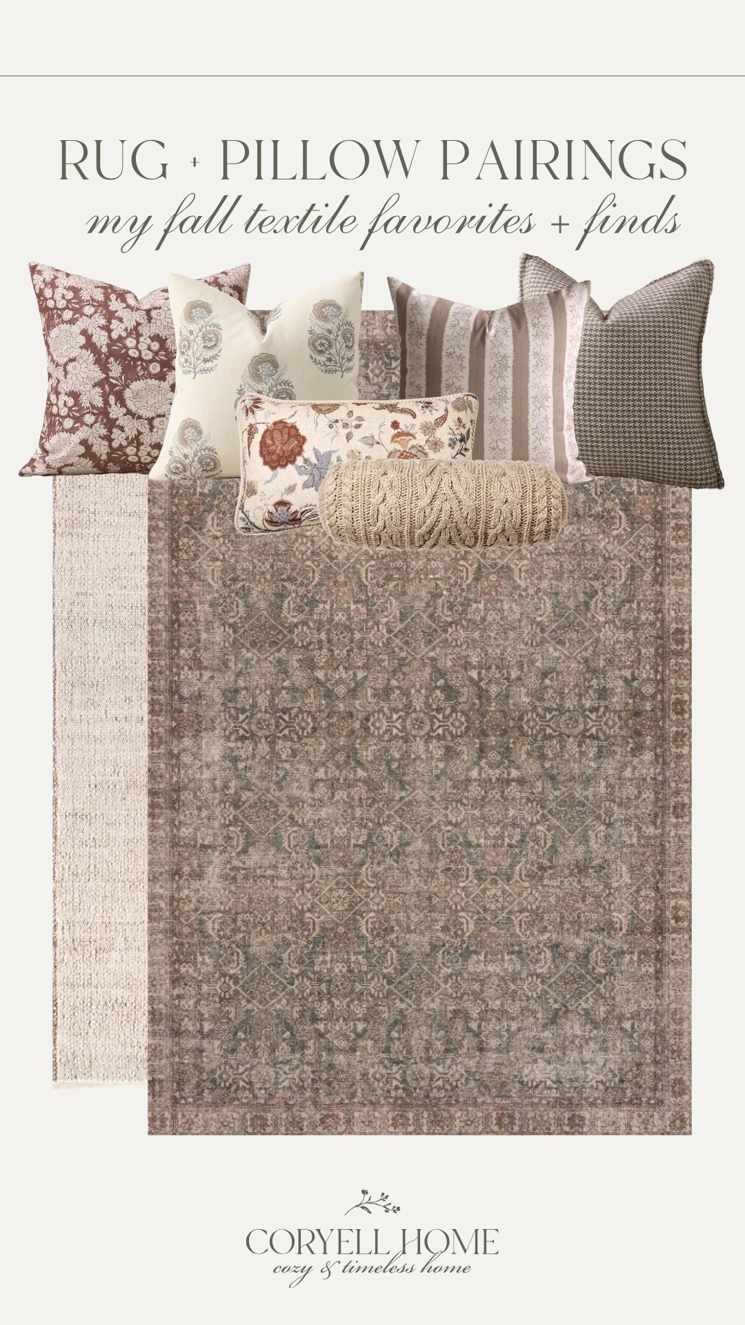 I’m loving the current pillow and rug set up in our living room this fall season! This new rug has become a follower favorite already! My pillows are affordable and all from Amazon and Target! I love how they look so timeless and collected combined! 🤗

#LTKSeasonal #LTKHome