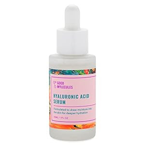 Good Molecules Hyaluronic Acid Serum 30ml - Deep Hydration for Dry Skin, Non-greasy Formula to Mo... | Amazon (US)
