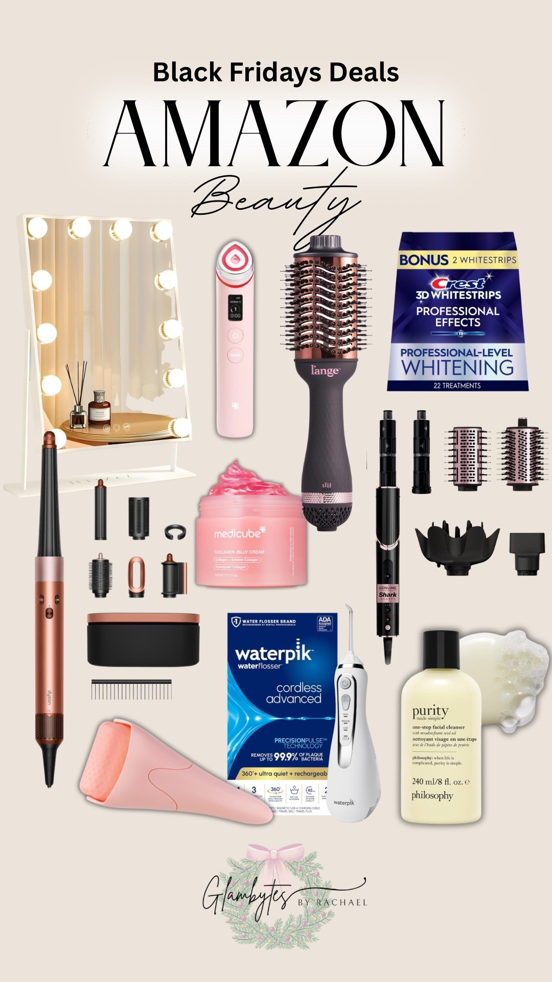 Amazon Black Friday beauty deals 💋✨ Make the perfect holiday gifts for her! 🤍

Amazon Black Friday deals, sale alert, amazon sale, sale alert, beauty deals, beauty on sale, Dyson air-wrap, beauty faves, death whitening strips, ice roller, hair care, facial light, makeup mirror

#LTKCyberWeek #LTKBeauty #LTKSaleAlert