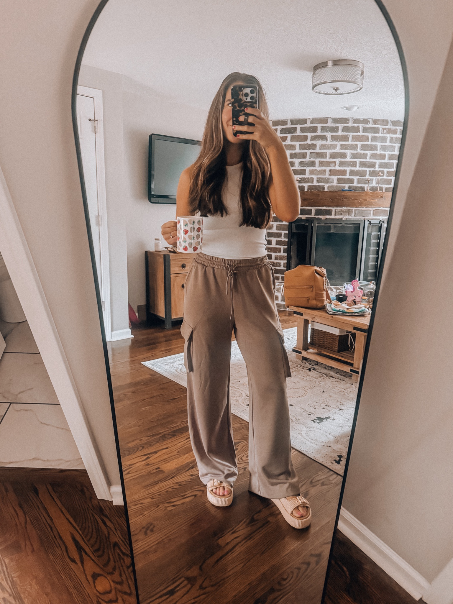 Love these lounge pants from Walmart! So so soft. Fit is slightly oversized. If in between sizes, I would size down! I am in a small. $22!!!

#LTKFindsUnder50