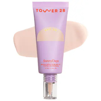 SunnyDays SPF 30 Tinted Sunscreen Foundation - Tower 28 Beauty | Sephora | Sephora (US)