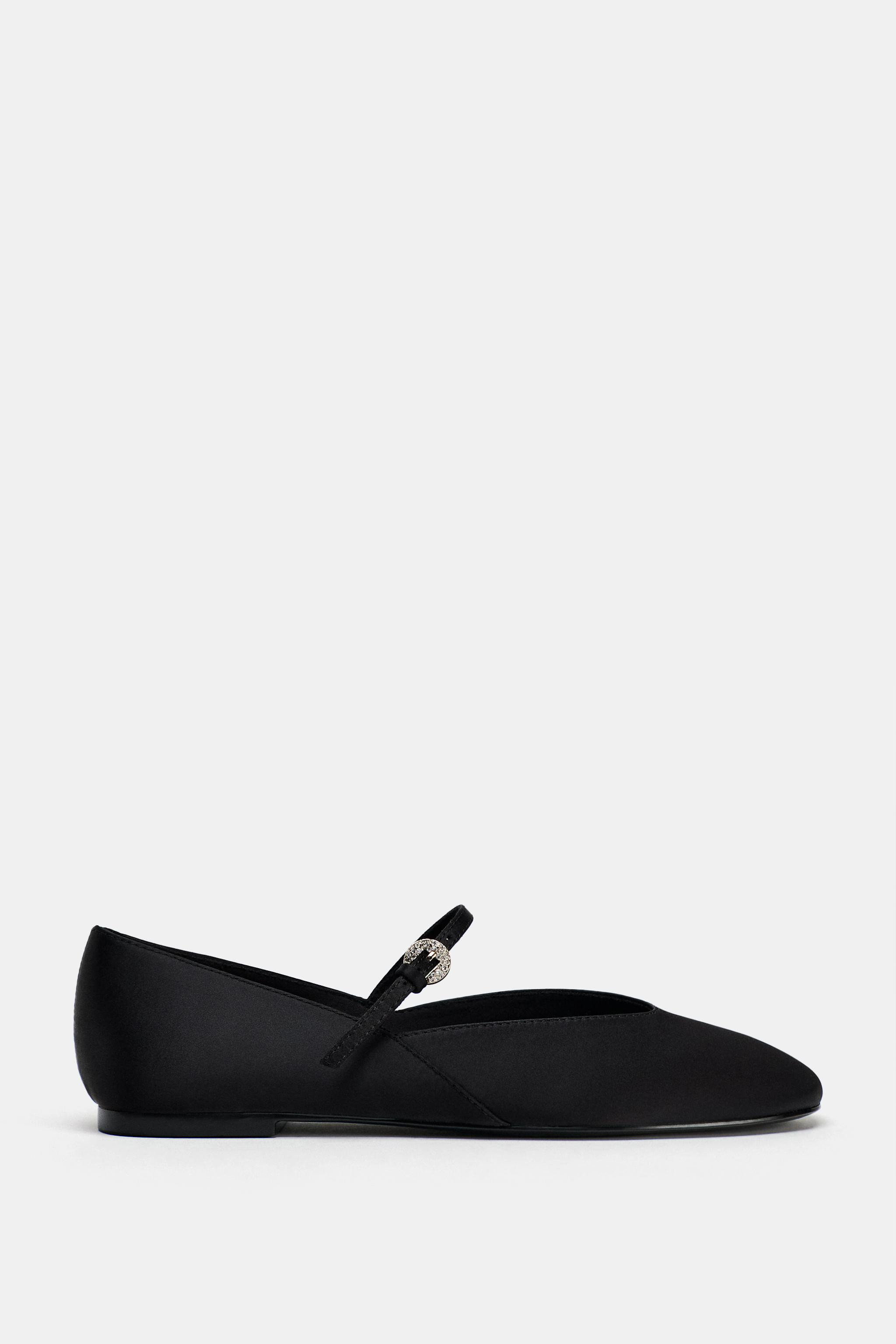 SATIN EFFECT BALLET FLATS 50TH ANNIVERSARY | Zara US