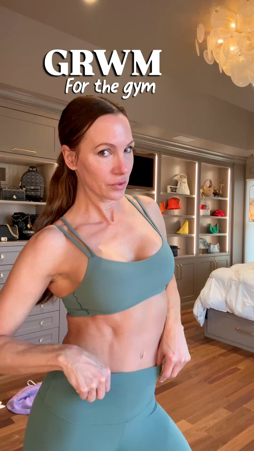 GRWM for the gym…
Love the athletic wear that takes me from the gym to meetings… I will be wearing this all day🥰 

#LTKgrwm #LTKActive #LTKOver40