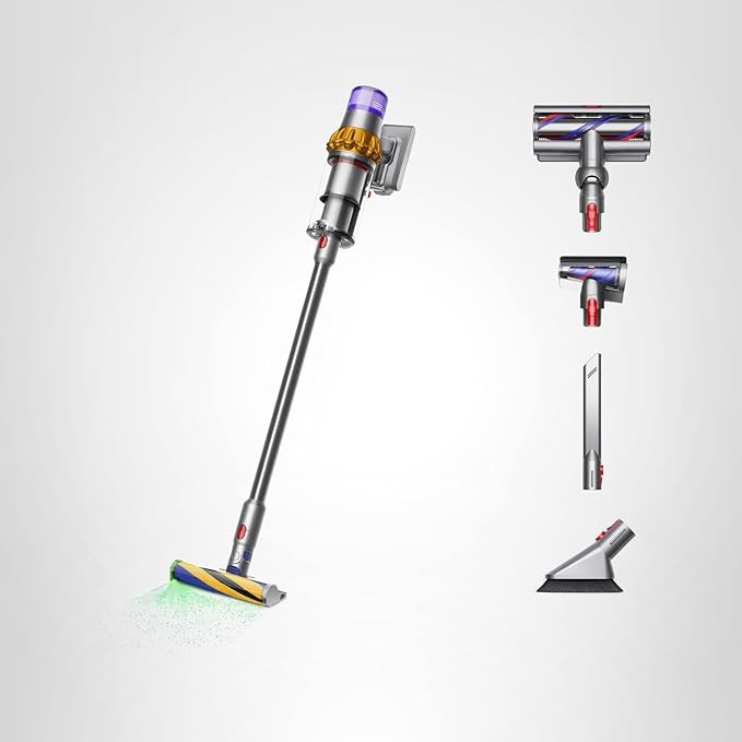 Dyson V15 Detect Plus Cordless Vacuum, Illumination Reveals dust, 240AW, 3 Power Modes, Up to 60 ... | Amazon (US)