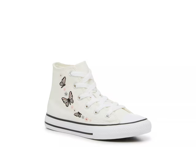 Converse Chuck Taylor All Star Butterflies High-Top Sneaker - Kids' | DSW