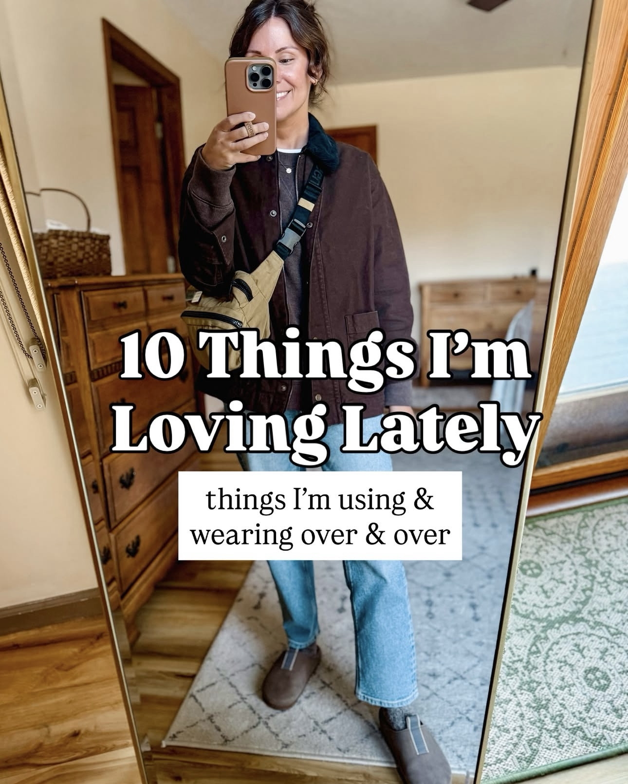 
10 things I’m loving lately🥰

As we get into cooler weather, I wanted to share a few things I use and wear often! These are things I have found myself reaching for over and over again. Some of them are newer items, but most of them are items I’ve owned for years.

write TEN for all the 🔗

1. This 6 pack of ruffle socks from Target. They’re so cute with boots, clogs, sneakers or any shoe to add a little extra fun detail! I’ve had mine for 3 years and love the earthy colors🧦
2. I’ve been using this miracle balm on my cheeks for over a year now. I love the subtle glow and shimmer it gives me—I mostly use on my cheeks but it can be used on your lips, eyes, etc too! My favorite shade is dusty rose✨ 
3. This lace trim sweatshirt is just a little more fun than a regular sweatshirt. It comes in lots of colors but I love heather grey🩶
4. I’ve been trying to be a “sneaker girl” and these neutral sneakers are making it easy! Loving pairing them with all of my outfits👟 
5. My baggu belt bag is the MVP of my life. It’s my most worn bag and I get questions about it all the time. My color is light khaki (it’s been sold out for a long time, but maybe available somewhere secondhand?) it’s easy to throw on and holds everything I need💼
6. I’ve been wearing these cotton/twill barrel pants a bunch! Love the brown, but they also come in other colors and in petite and long🙌🏽
7. If you’ve been around for awhile, you know my blundstone boots are a STAPLE. I wear them a ton in the colder months because I think they’re cute and super functional for cold, slush, rain, and snow!🥾 
8. I bought this natural stone necklace in June and it’s something I wear almost daily now. It’s light, easy, affordable and makes every outfit prettier💎 
9. My sheertex tights are another winter staple—they’re resilient and durable and mine haven’t ripped or torn🖤
10. My Walmart crewneck is so cozy and comfy. I have it in 3 colors from last year and this year’s chocolate brown color is such a good one🤎

#10favoritethings #fallsweatshirt #barrelpants #blundstoneboots #momfinds #amazonfinds #fallfinds 

#LTKgrwm #LTKootd #LTKPetite