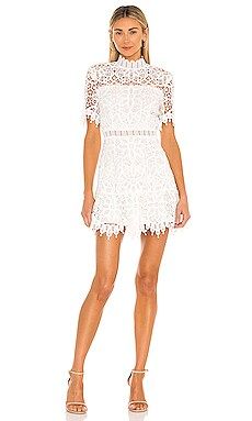 SAYLOR Vreni Mini Dress in White from Revolve.com | Revolve Clothing (Global)