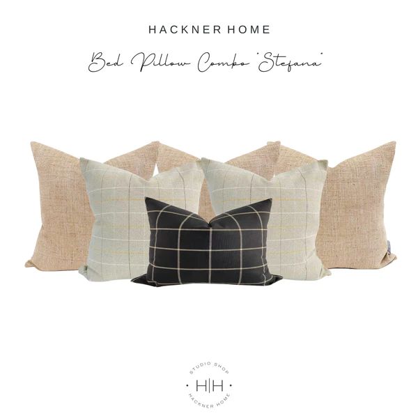 Bed Pillow Combo Stefana | Hackner Home (US)