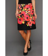 Click for more info about NIC+ZOE Peek-A-Boo Floral Print Pencil Skirt Women's Skirt