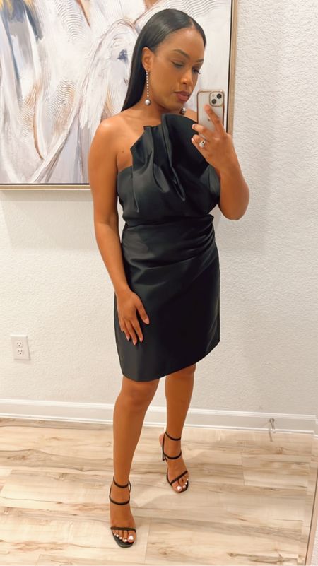 The only little black dress you need for the season! It’s so good and I can’t get enough of the fine material. So chic and elegant 💋

Wedding guest dress, black mini dress, satin dress, black tie dress 

I’m wearing a size medium but could size down for a more fitted look.

I also linked all my favorite special occasion dresses from Red Dress 😍

#LTKparties #LTKstyletip #LTKfindsunder100