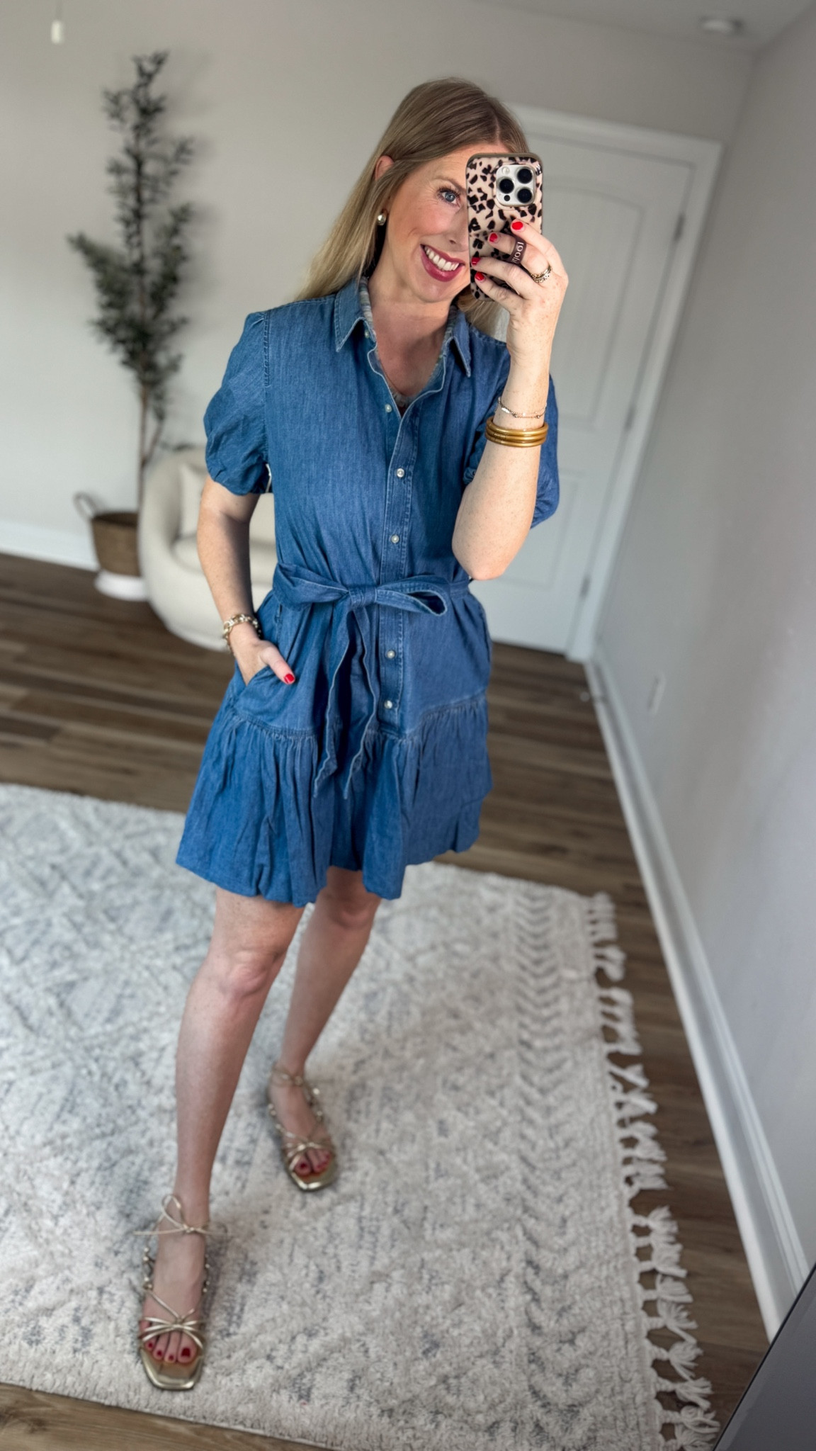 Daily try on, Walmart outfit, Walmart fashion, Walmart style, denim dress

#LTKootd #LTKmomlife