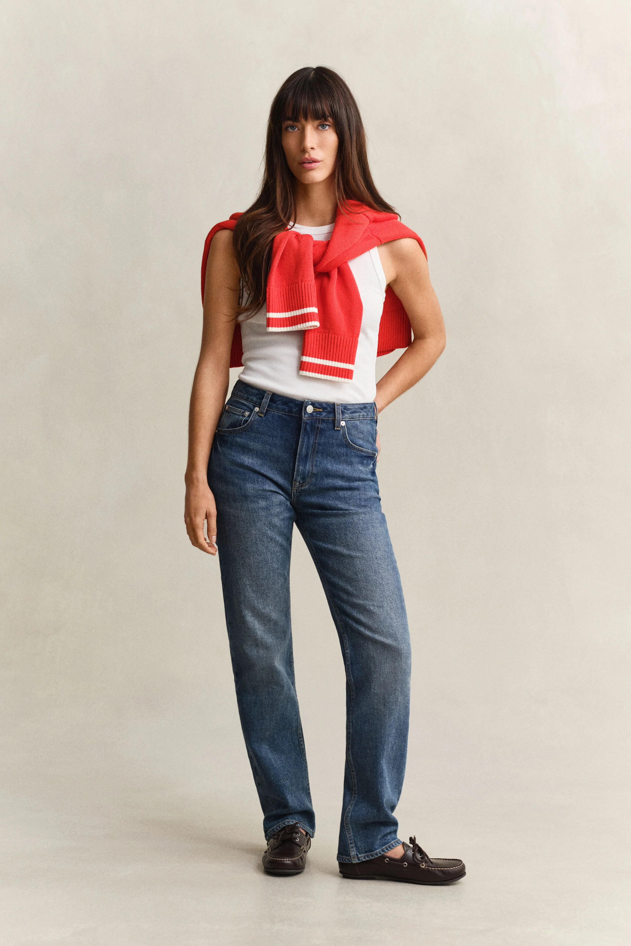 Straight Leg Stretch Jeans | Gant