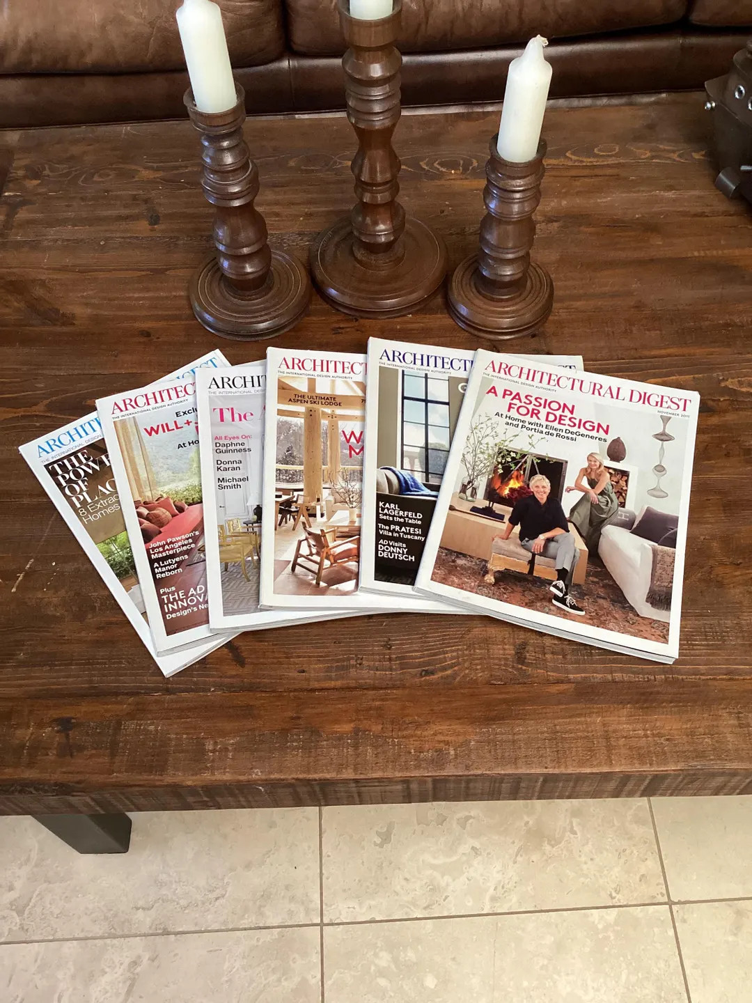 Set of 6 Architectural Digest Magazines 2011 - Etsy | Etsy (US)