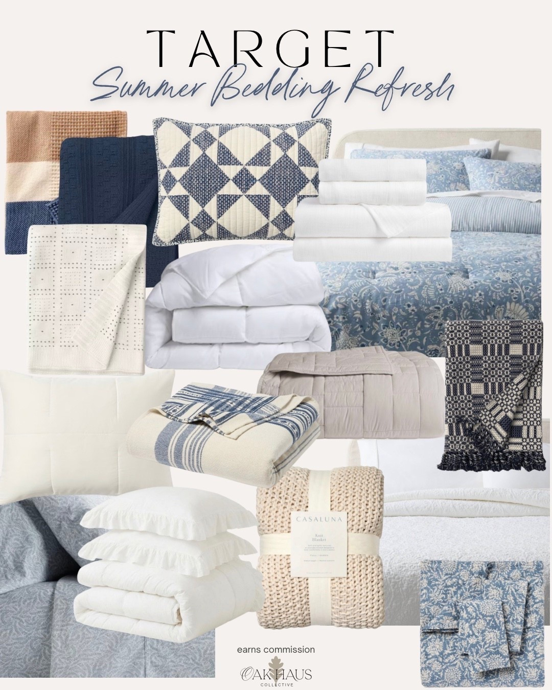 @Target summer bedding refresh! 

Refresh your bedding with a mix of new and tried-and-true bedding favorites! 

Summer bedding, blue bedding, beach bedding, lake house bedding, bedding quilts, summer quilt, bed blankets, knit throw, chunky throw, summer bedsheets, sheet sets, bedding sets

#target #targetpartner

#LTKmomlife #LTKHome