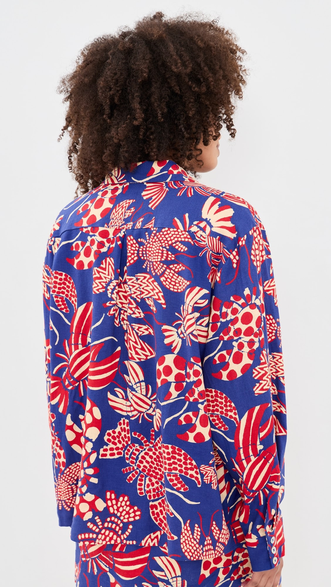 FARM Rio Lobster Button Down Shirt | Shopbop | Shopbop