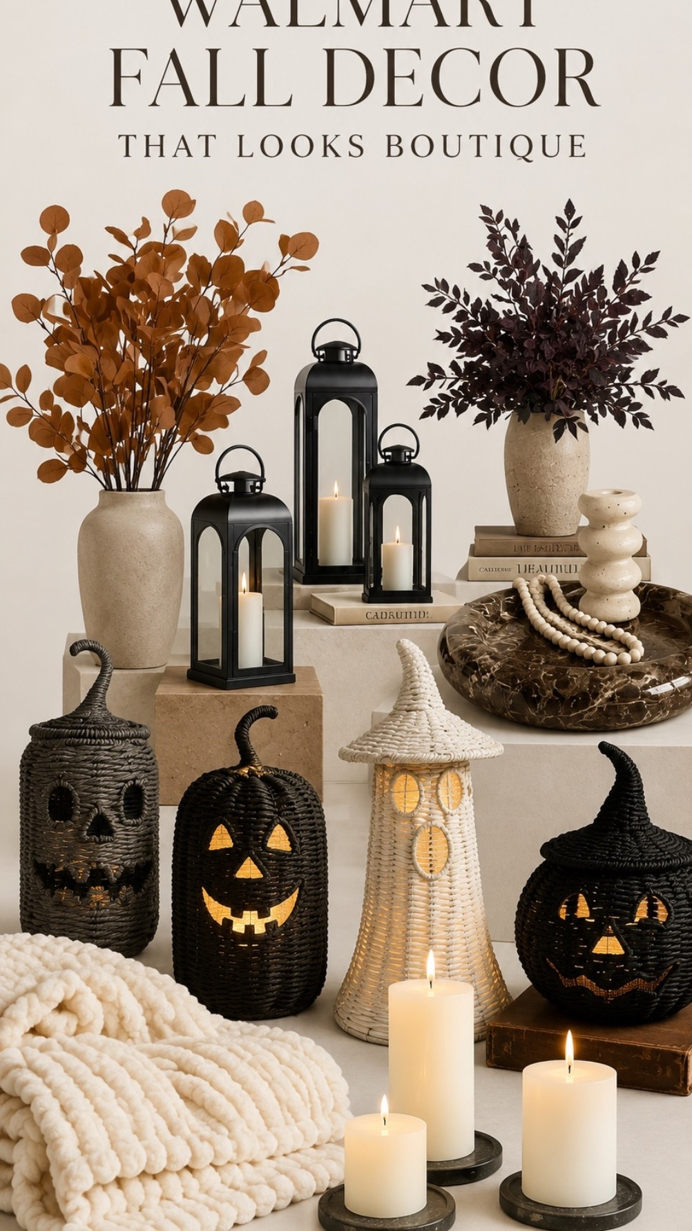 Walmart Fall Decor That Looks Boutique

Fall is starting to arrive at Walmart, and these are the pieces that look far more expensive than they are. Think warm textures, rich neutrals, woven accents, lanterns, cozy throws, and elevated seasonal decor that gives your home a boutique, designer-inspired look without the designer price tag.

I’m sharing my favorite Walmart fall finds before the best pieces sell out. Shop the entire collection here and save your favorites for fall decorating season.

#LTKHome #LTKSaleAlert #LTKSeasonal