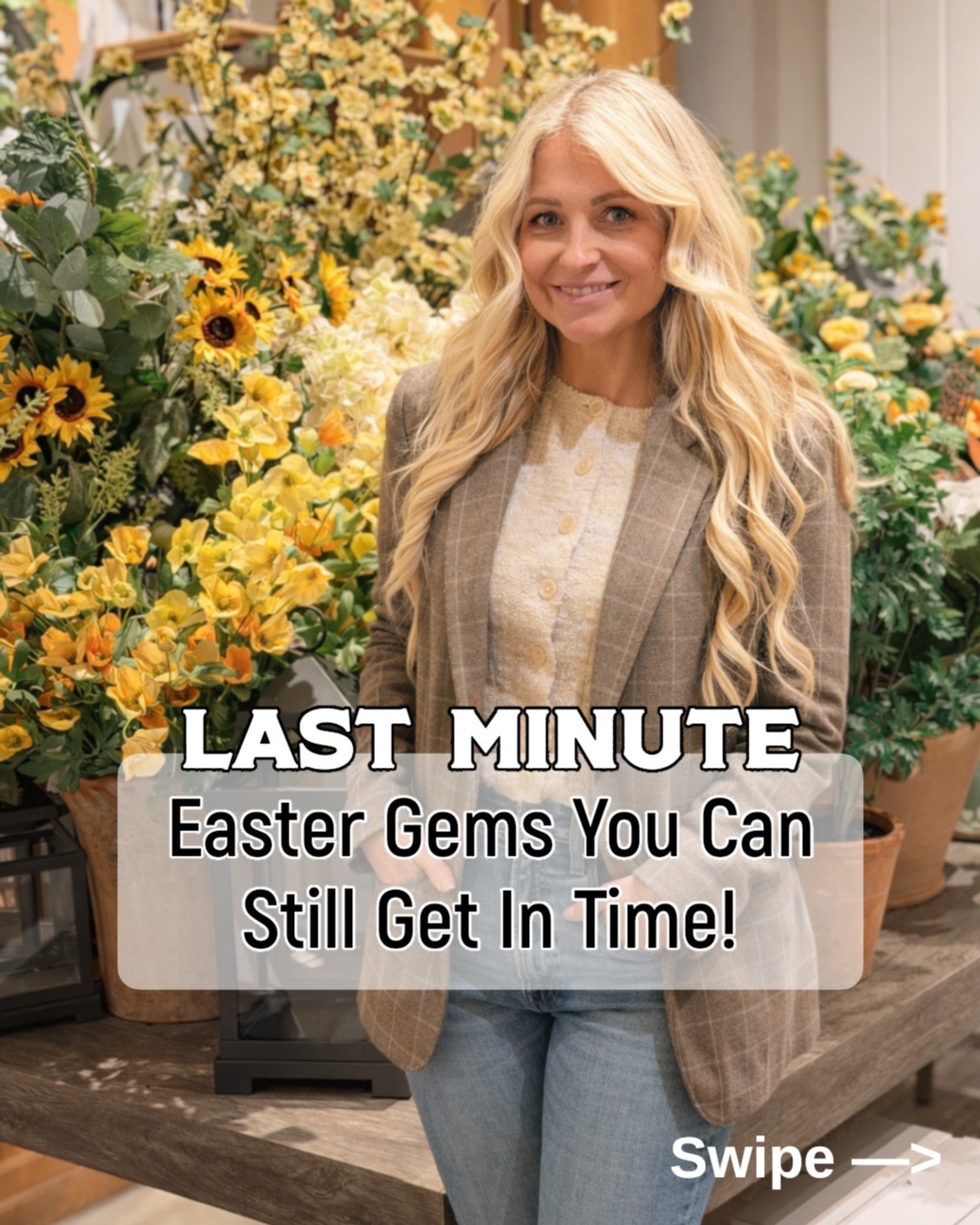 Easter is only 2 weeks away… and if it totally snuck up on you, you’re not alone 🙈

I pulled together the best last-minute Easter gems; from the prettiest dinner pieces, to basket fillers, to the dresses you’ll wear on repeat all spring 💐

Grab your favorites before they’re gone! 



#LTKSeasonal #LTKSaleAlert #LTKHome
