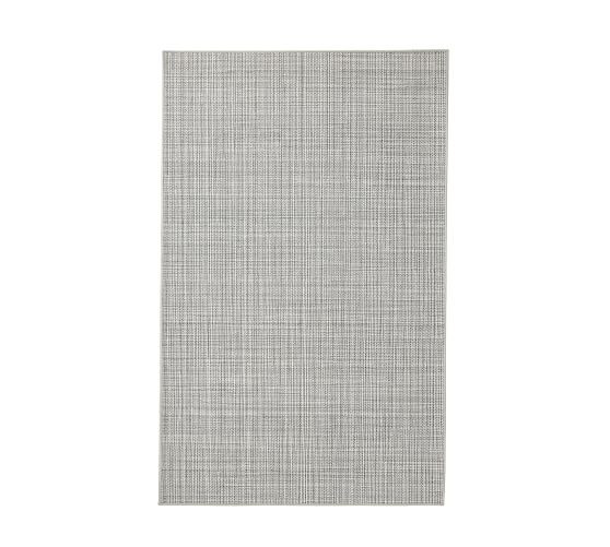 Custom Tweed Synthetic Outdoor Rug | Pottery Barn (US)