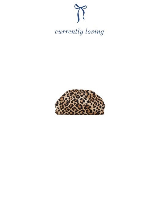 Leopard clutch 