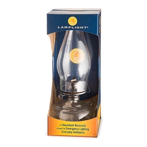 Lamplight Chamber Oil Lamp - Glass - 11 Inches - Holds 12 Ounces | Walmart (US)