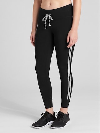 GapFit Blackout Drawcord Side-Stripe 7/8 Leggings | Gap US