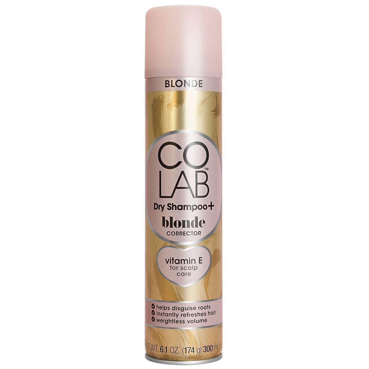 COLAB Blonde Corrector Dry Shampoo - Bergamot and Rose Scented - 6.1oz | Target