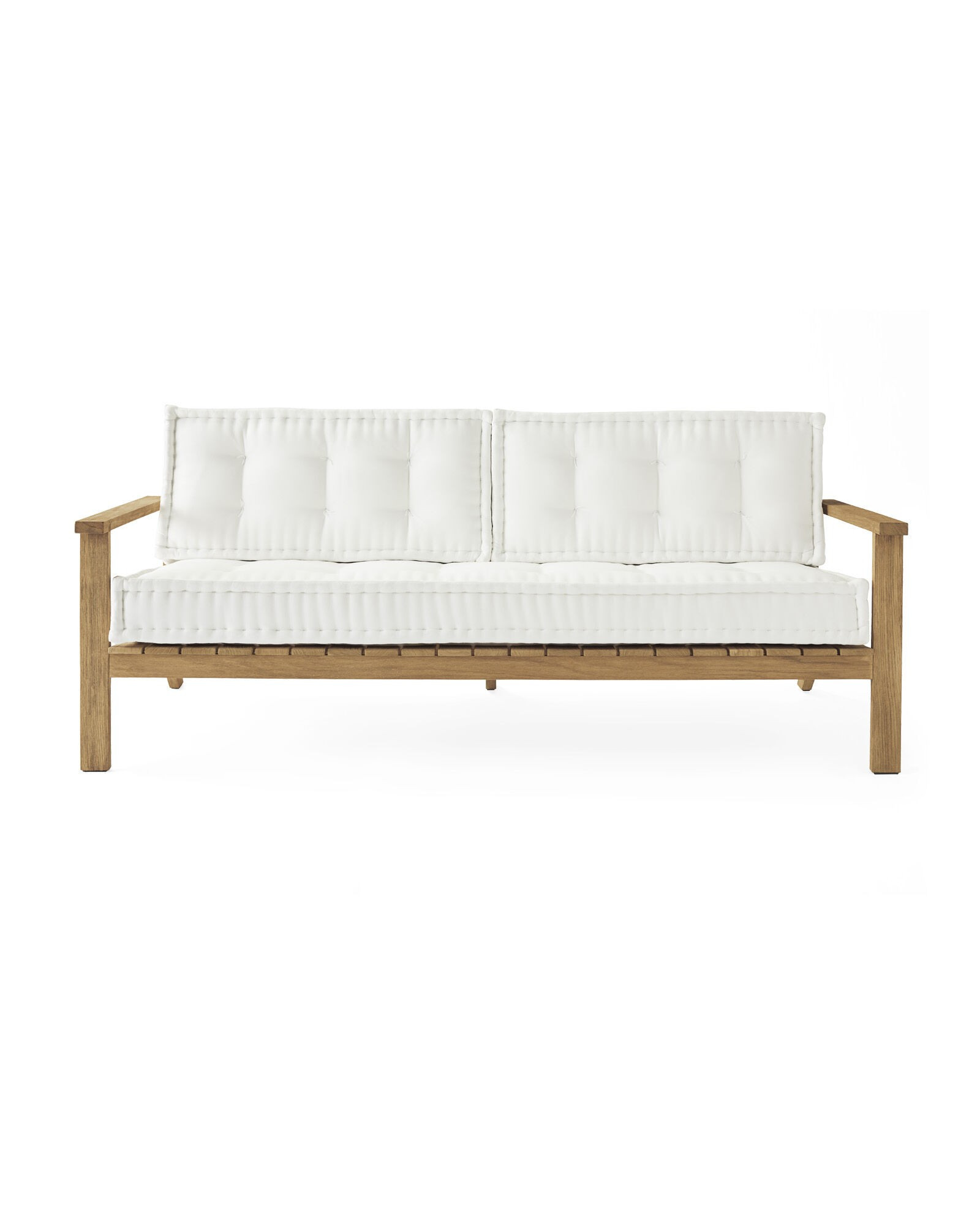 Cliffside Teak Sofa | Serena and Lily