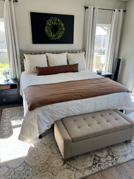 Simple Cozy bedroom! 

#LTKhome #LTKxTarget #LTKsalealert