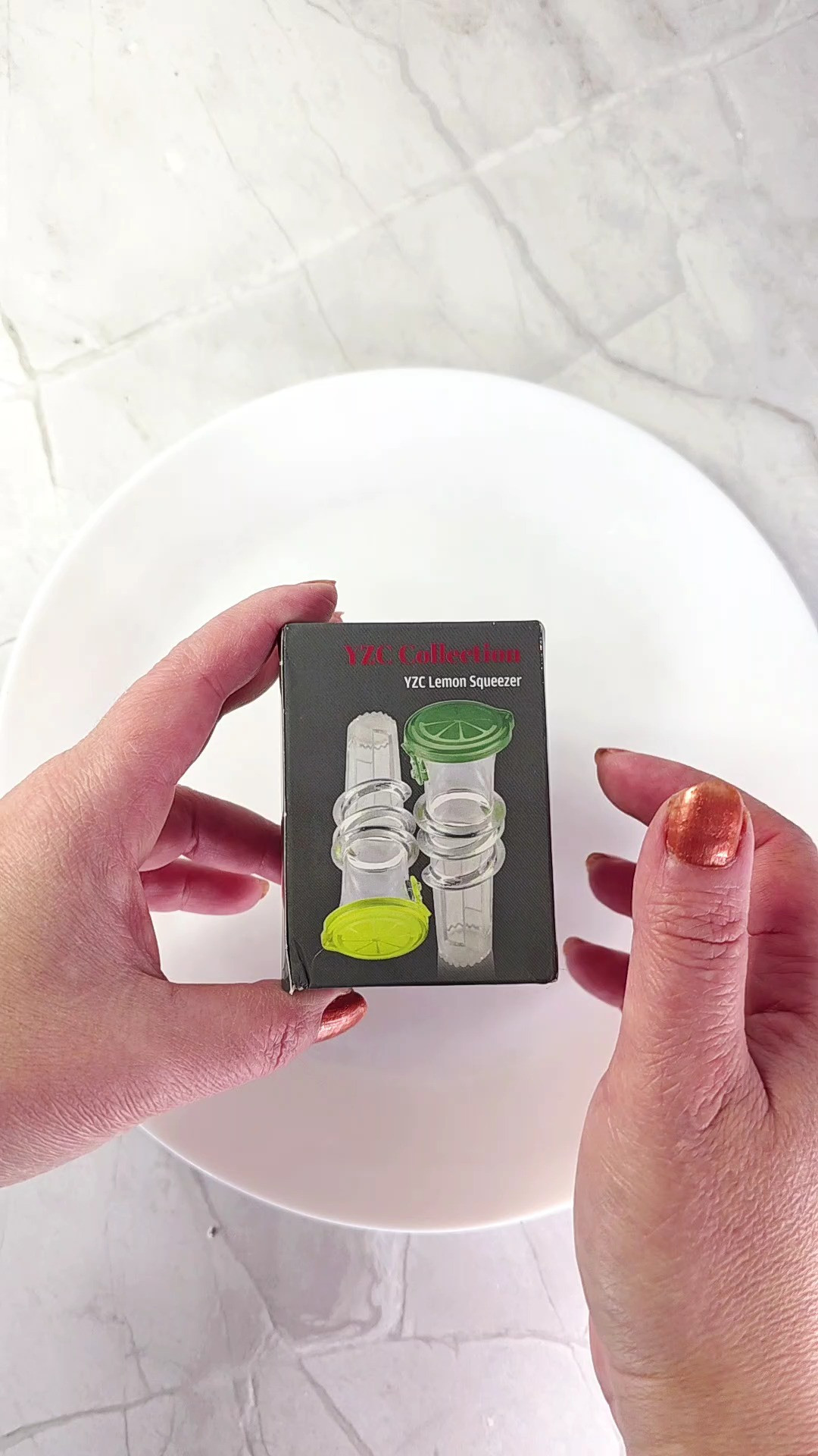 YZC Lemon Squeezer – 2-Pack Lemon-Juicer – BPA-Free Plastic Lime Juicer– Compact Juice Extractor Citrus Press with Lid – Squeeze Lime for Cocktails, Drinks 

 #LTKmorningroutine #LTKselfcare #LTKfoodie